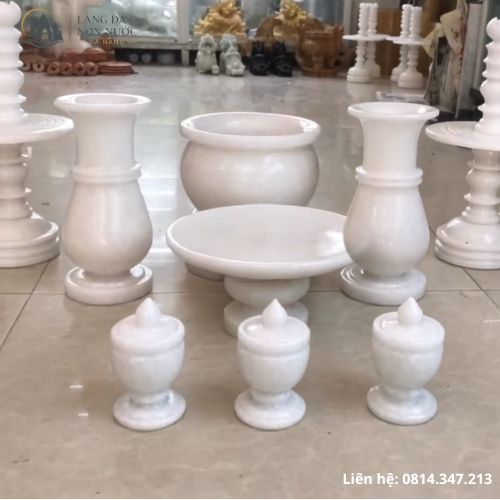 Đồ Thờ Cúng Bằng Đá Đẹp, Bền, Chế Tác Theo Yêu Cầu