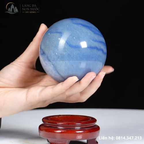 Quả cầu phong thủy mệnh thủy đẹp, hợp mệnh, thu hút tài lộc