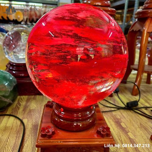 Quả cầu đá núi lửa