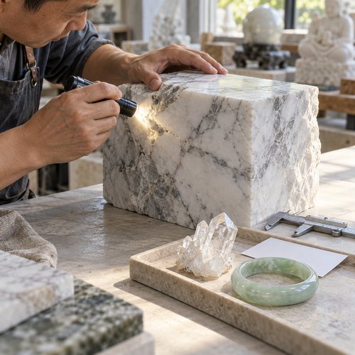 So sánh đá cẩm thạch và đá thạch anh tránh chọn nhầm 18 So-sanh-da-cam-thach-va-da-thach-anh-langdanonnuocdanang-9